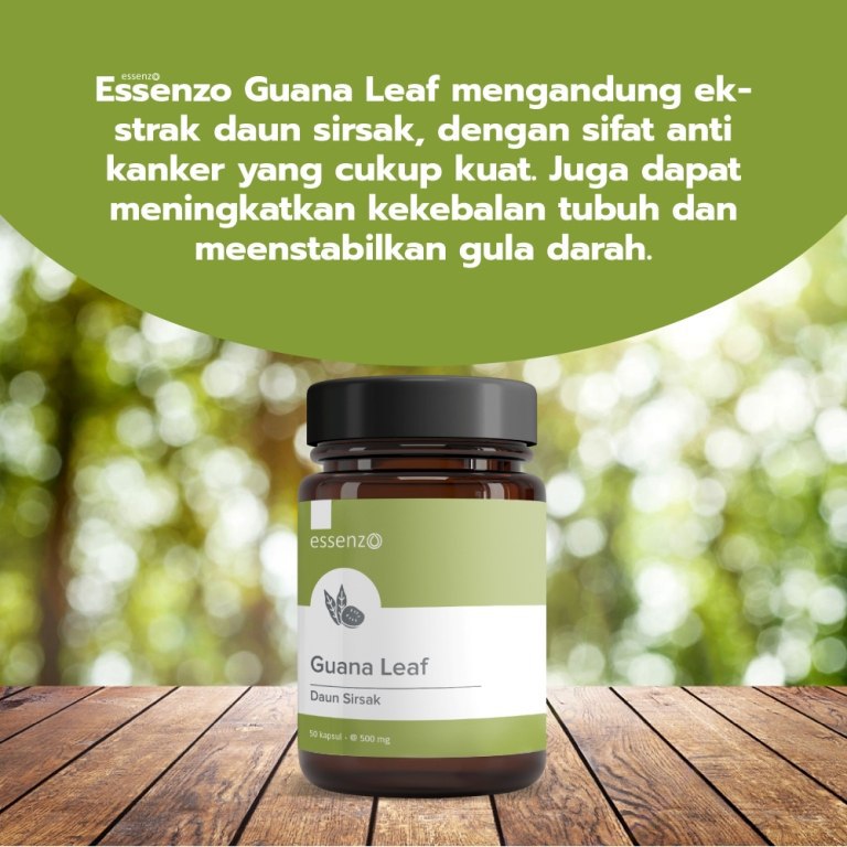 Jual Essenzo Guana Leaf untuk Menstabilkan Gula Darah